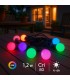 Guirnalda Led Solar 1.2W 10 Bombillas 6,5 Metros IP54 RGBW
