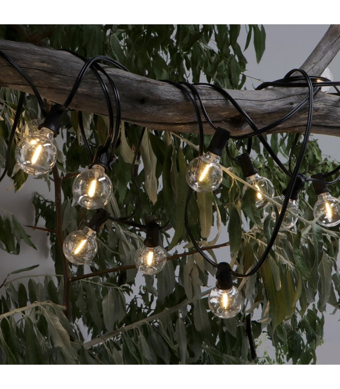 Guirnalda Led Solar 1.2W 15 Bombillas 7,5 Metros IP54
