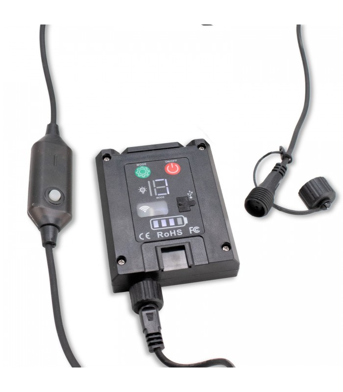 Guirnalda Led Solar 1.2W 10 Bombillas 8 Metros IP54 RGBW