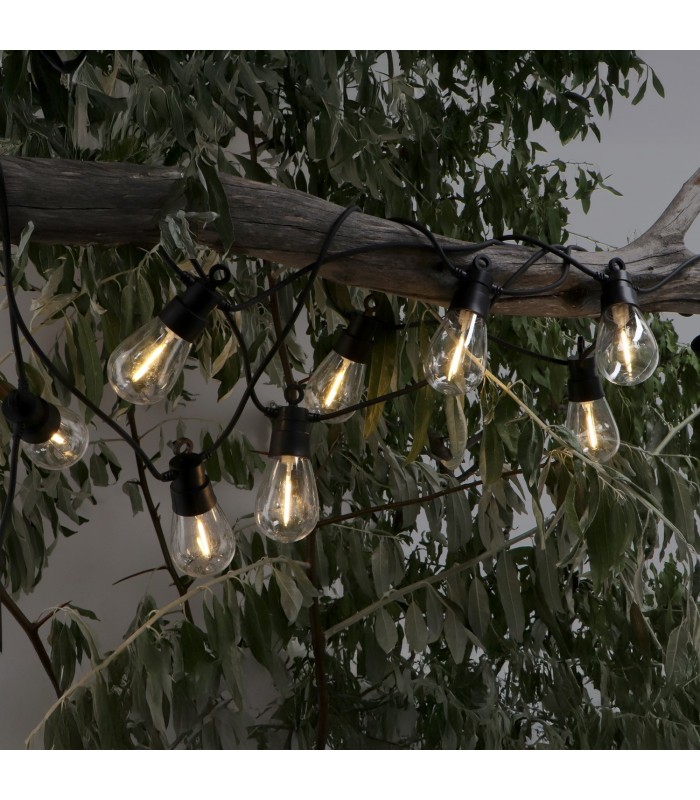 Guirnalda Led 3W 10 Bombillas 220V 6,5 Metros IP44
