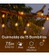 Guirnalda Led 5W 15 Bombillas 220V 7,5 Metros IP44