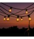 Guirnalda Incandescencia 250W 25 Bombillas 220V 7,5 Metros IP56