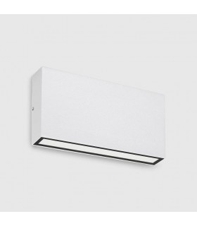 Aplique de Pared Led CHEK Blanco 2x5W 1190Lm IP54 CCT