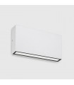 Aplique de Pared Led CHEK Blanco 2x5W 1190Lm IP54 CCT