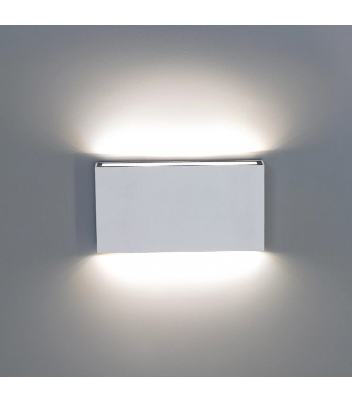 Aplique de Pared Led CHEK Blanco 2x5W 1190Lm IP54 CCT