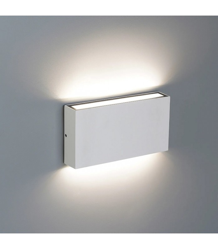 Aplique de Pared Led CHEK Blanco 2x5W 1190Lm IP54 CCT