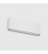 Aplique de Pared Led CHEK Blanco 2x12W 2930Lm IP54 CCT