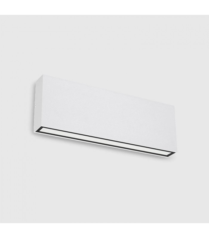Aplique de Pared Led CHEK Blanco 2x12W 2930Lm IP54 CCT