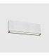 Aplique de Pared Led CHEK Blanco 2x12W 2930Lm IP54 CCT
