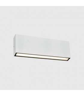 Aplique de Pared Led CHEK Blanco 2x12W 2930Lm IP54 CCT
