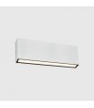 Aplique de Pared Led CHEK Blanco 2x12W 2930Lm IP54 CCT