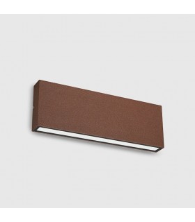 Aplique de Pared Led CHEK Óxido Corten 2x12W 2930Lm IP54 CCT