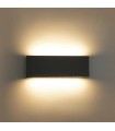 Aplique de Pared Led CHEK Antracita 2x12W 2930Lm IP54 CCT