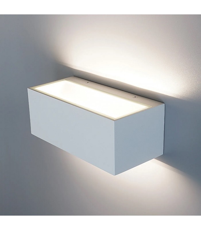 Aplique de Pared Led DIK Blanco 18W 2200Lm IP54 CCT