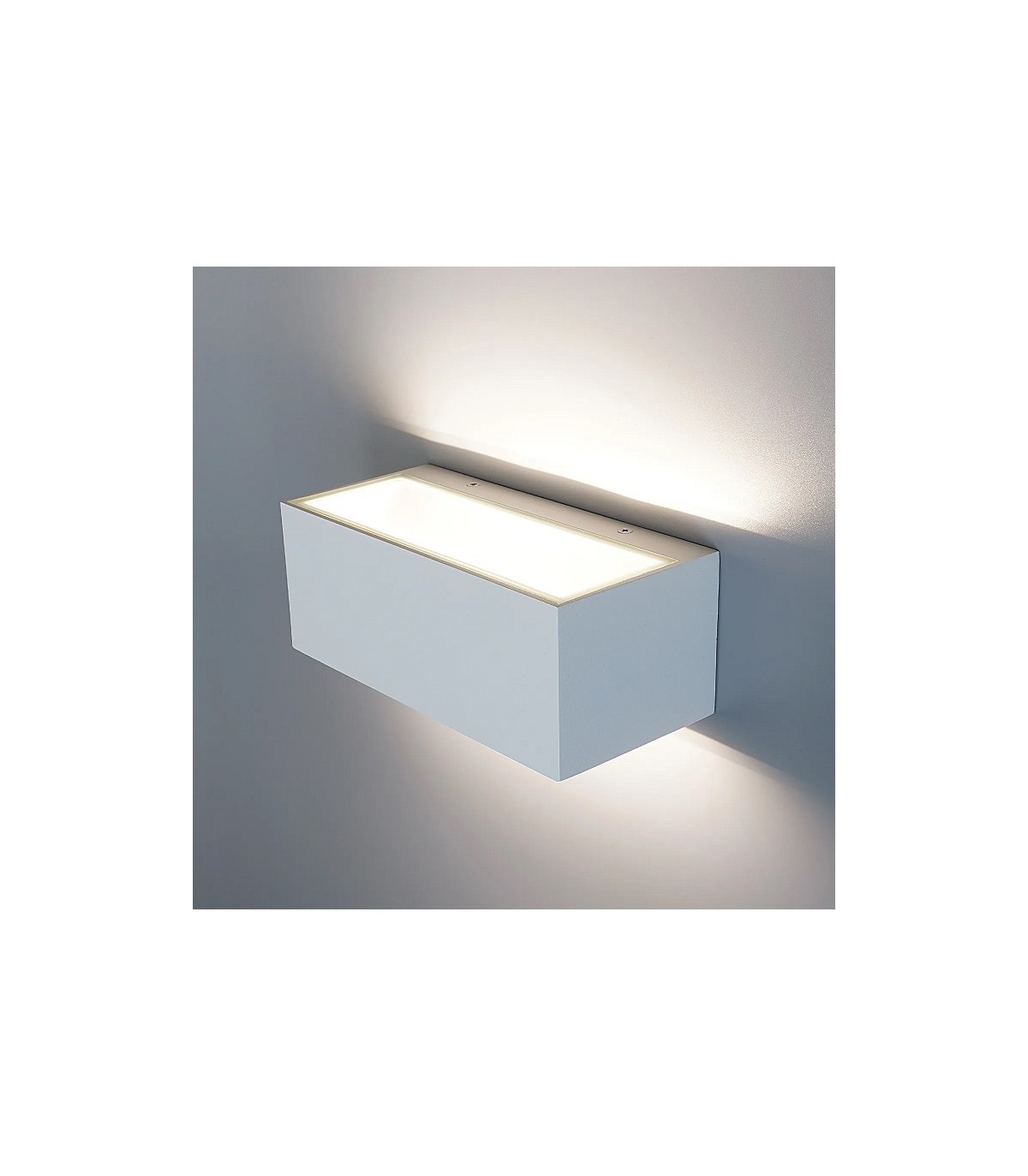 Aplique de Pared Led DIK Blanco 18W 2200Lm IP54 CCT