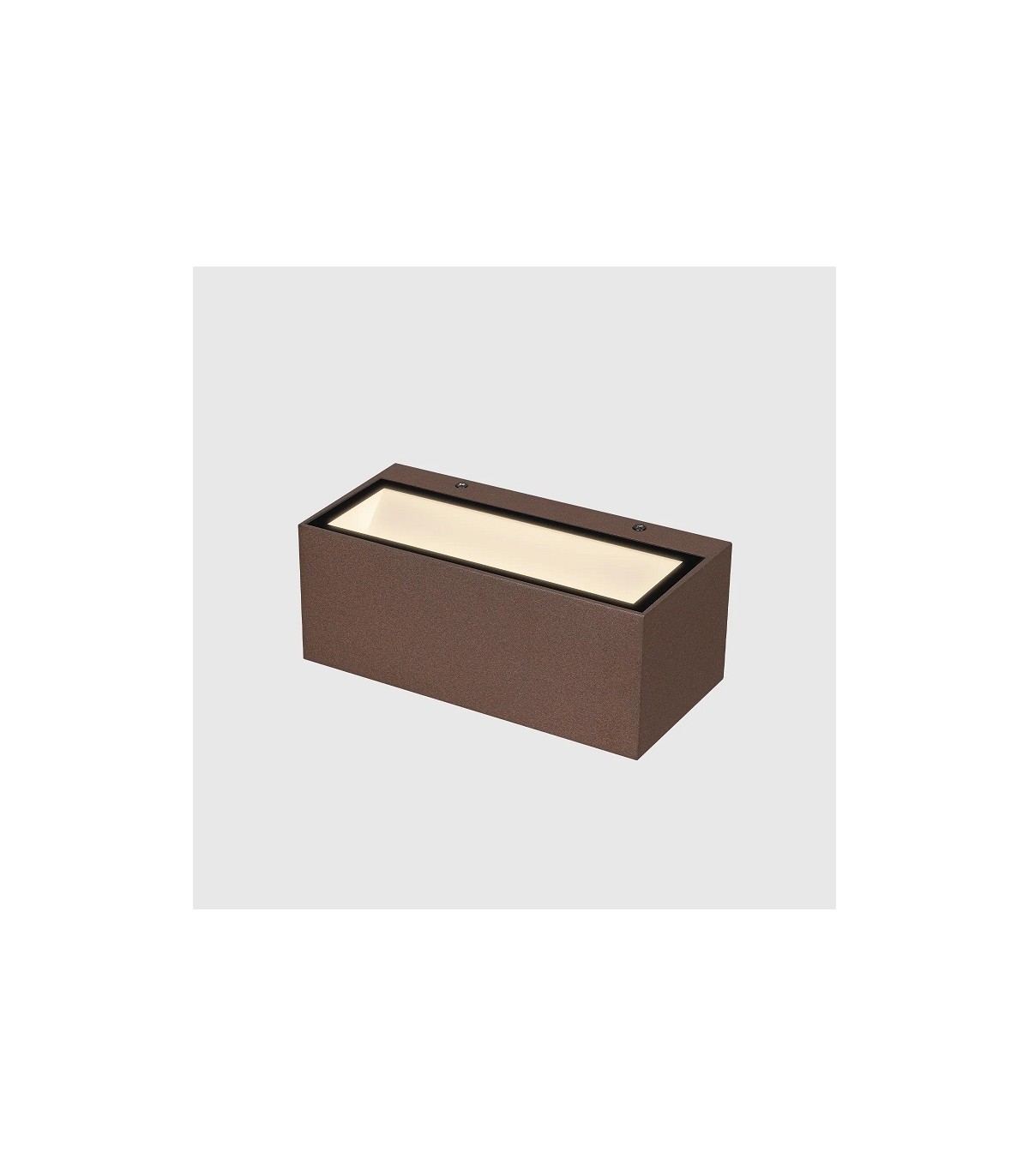 Aplique de Pared Led DIK Óxido Corten 18W 2200Lm IP54 CCT