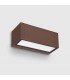 Aplique de Pared Led DIK Óxido Corten 18W 2200Lm IP54 CCT