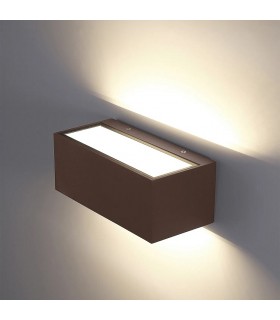 Aplique de Pared Led DIK Óxido Corten 18W 2200Lm IP54 CCT