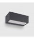 Aplique de Pared Led DIK Antracita 18W 2200Lm IP54 CCT