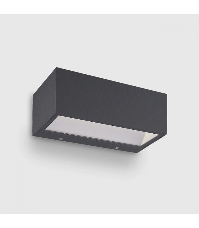 Aplique de Pared Led DIK Antracita 18W 2200Lm IP54 CCT