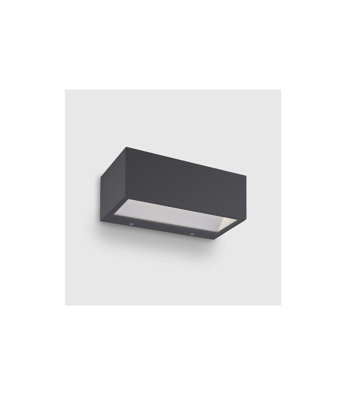 Aplique de Pared Led DIK Antracita 18W 2200Lm IP54 CCT