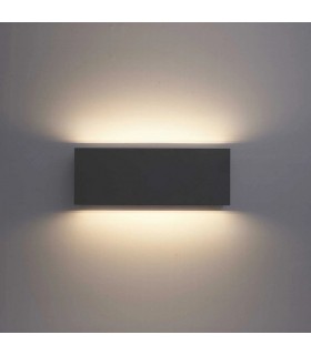 Aplique de Pared Led DIK Antracita 18W 2200Lm IP54 CCT