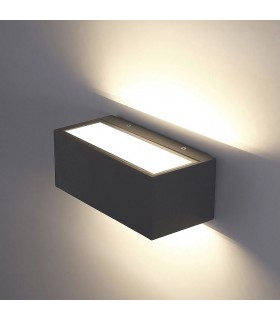 Aplique de Pared Led DIK Antracita 18W 2200Lm IP54 CCT