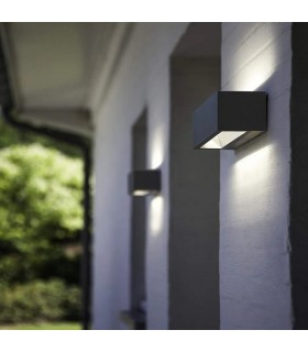 Aplique de Pared Led DIK Antracita 18W 2200Lm IP54 CCT