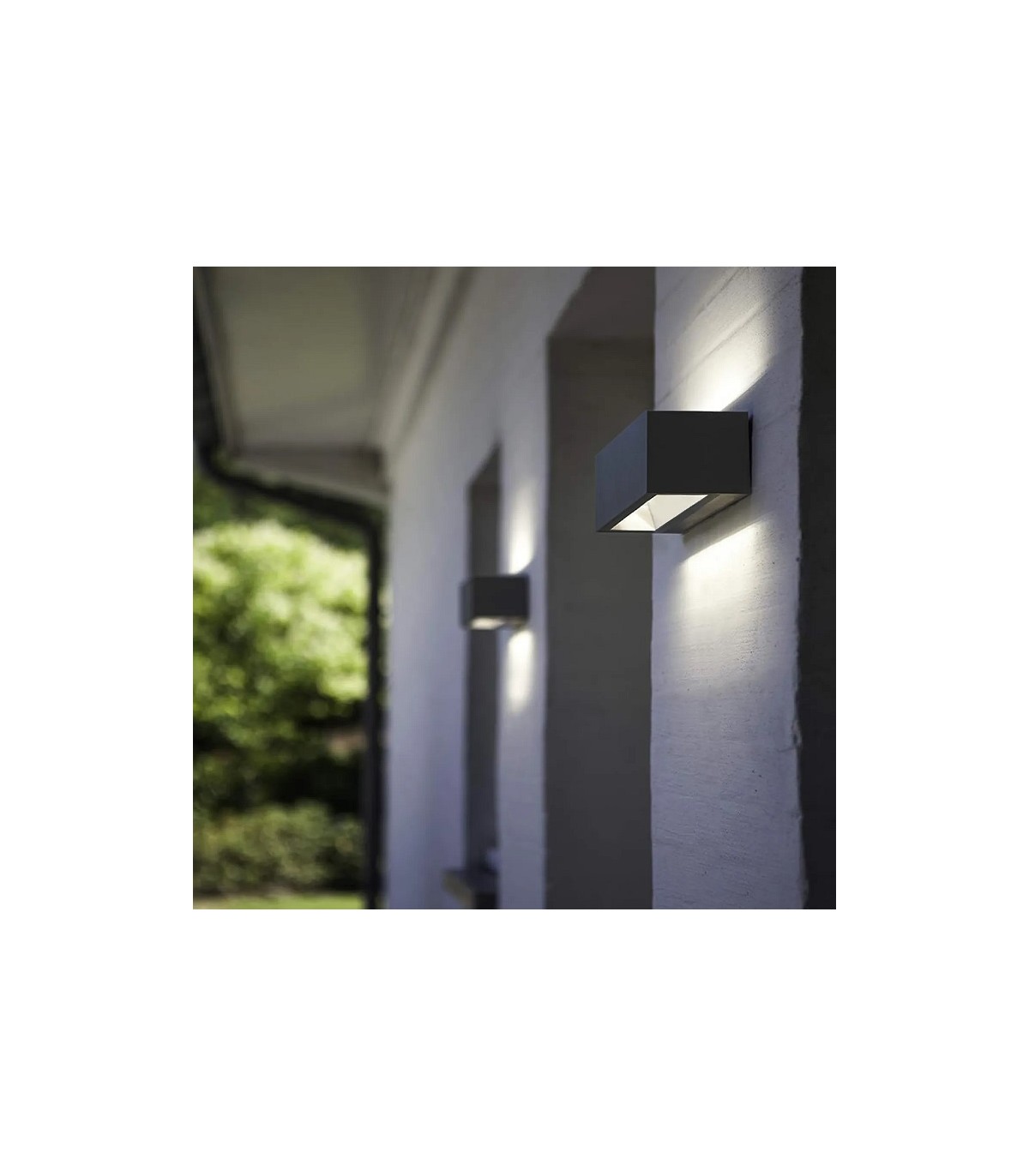 Aplique de Pared Led DIK Antracita 18W 2200Lm IP54 CCT