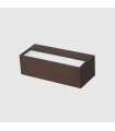 Aplique de Pared Led MAIK Óxido Corten 2x6W 1600Lm IP65 CCT