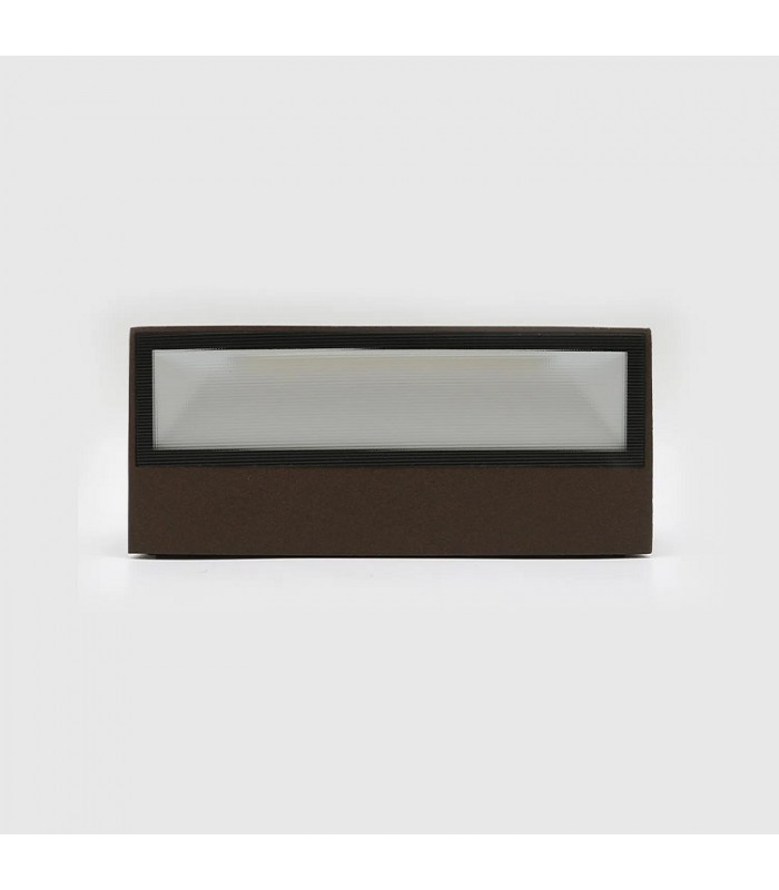 Aplique de Pared Led MAIK Óxido Corten 2x6W 1600Lm IP65 CCT