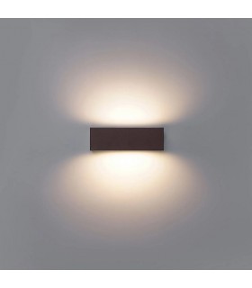 Aplique de Pared Led MAIK Óxido Corten 2x6W 1600Lm IP65 CCT