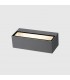 Aplique de Pared Led MAIK Antracita 2x6W 1600Lm IP65 CCT