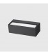Aplique de Pared Led MAIK Antracita 2x6W 1600Lm IP65 CCT