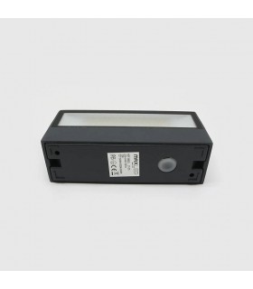 Aplique de Pared Led MAIK Antracita 2x6W 1600Lm IP65 CCT