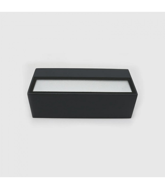 Aplique de Pared Led MAIK Antracita 2x6W 1600Lm IP65 CCT