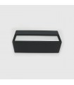 Aplique de Pared Led MAIK Antracita 2x6W 1600Lm IP65 CCT