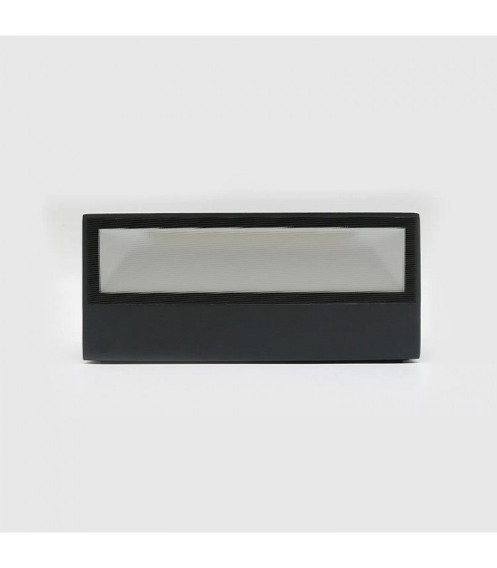 Aplique de Pared Led MAIK Antracita 2x6W 1600Lm IP65 CCT
