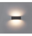 Aplique de Pared Led MAIK Antracita 2x6W 1600Lm IP65 CCT