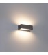 Aplique de Pared Led MAIK Antracita 2x6W 1600Lm IP65 CCT