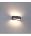 Aplique de Pared Led MAIK Antracita 2x6W 1600Lm IP65 CCT
