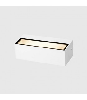 Aplique de Pared Led MAIK Blanco 2x6W 1600Lm IP65 CCT