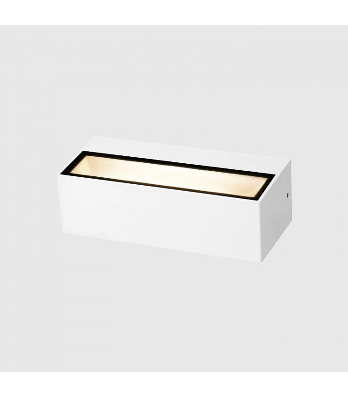 Aplique de Pared Led MAIK Blanco 2x6W 1600Lm IP65 CCT