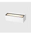 Aplique de Pared Led MAIK Blanco 2x6W 1600Lm IP65 CCT
