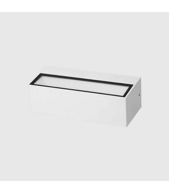 Aplique de Pared Led MAIK Blanco 2x6W 1600Lm IP65 CCT