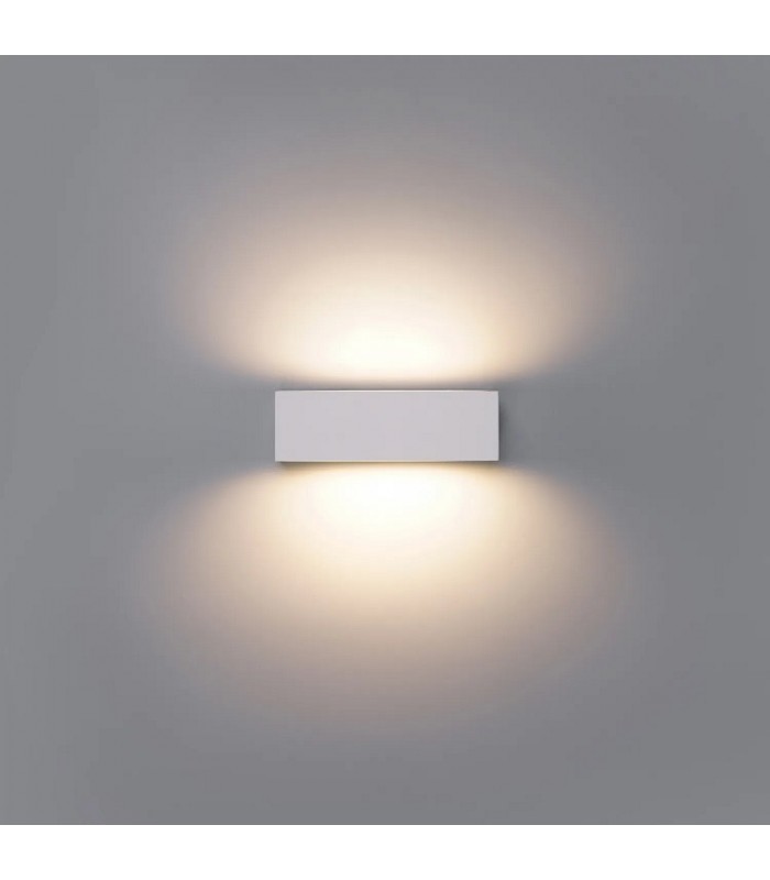 Aplique de Pared Led MAIK Blanco 2x6W 1600Lm IP65 CCT