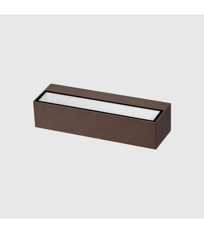 Aplique de Pared Led MAIK Óxido Corten 2x10W 2525Lm IP65 CCT