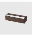 Aplique de Pared Led MAIK Óxido Corten 2x10W 2525Lm IP65 CCT