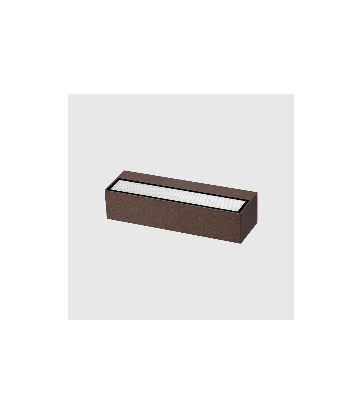 Aplique de Pared Led MAIK Óxido Corten 2x10W 2525Lm IP65 CCT