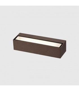 Aplique de Pared Led MAIK Óxido Corten 2x10W 2525Lm IP65 CCT